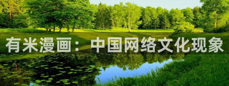 好看的韩漫汗汗漫画：有米漫画：中国网络文化现象