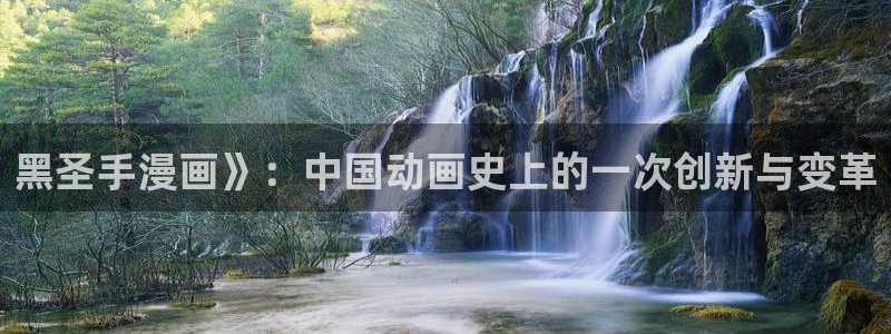 羞羞漫画一一汗汗漫画：黑圣手漫画》：中国动画史上的一次创新与变革